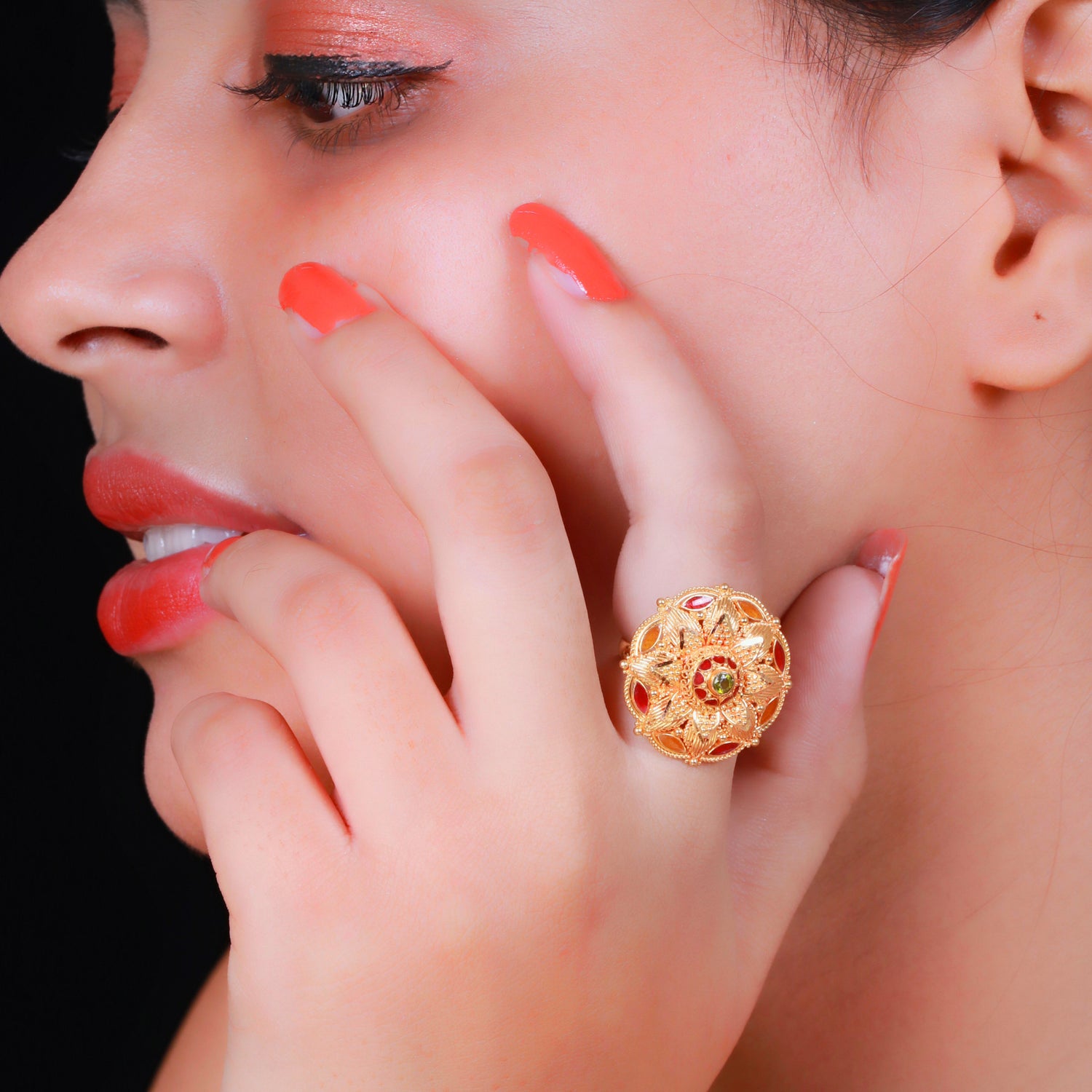 Ring By Morvi Jewels