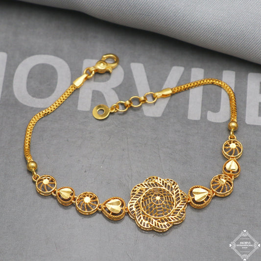 22k Gold Women Bracelet Jewelry, K5268